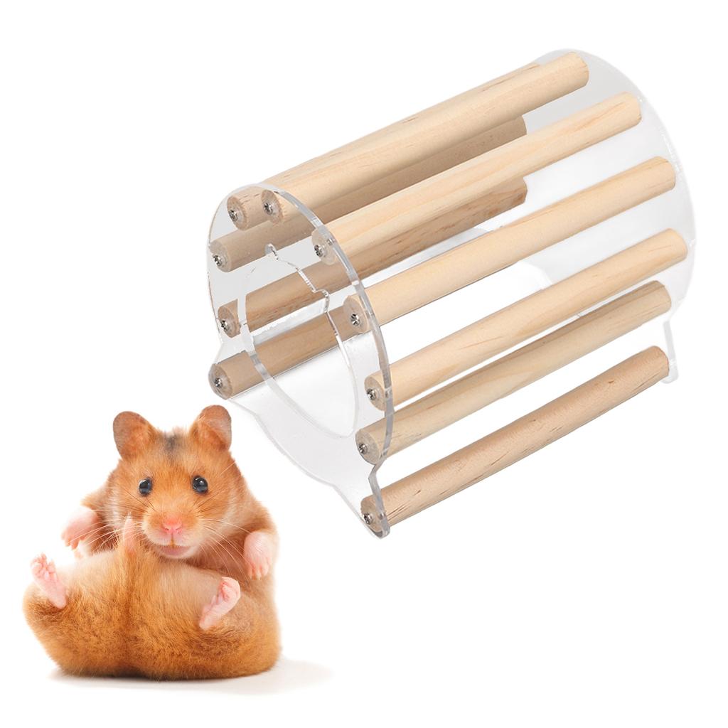 Octopus Shaped Hamster Wooden House Minimalist Hamster Golden Silk Bear Sleeping Nest