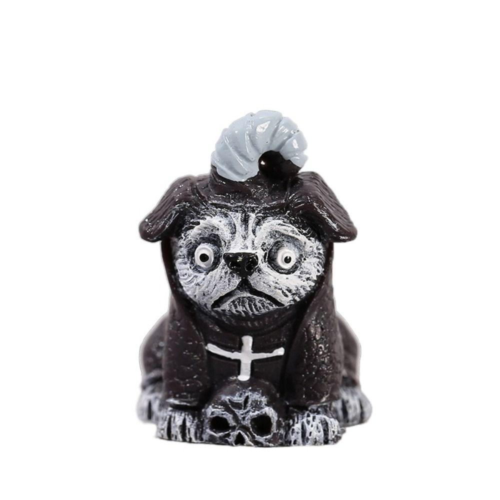 3D Halloween Small Ornament Mini Resin Halloween Ornament  Crystal Ball Accessories