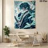 Demon Slayer Pattern Home Decor Tapestry, Wall Hanging, Decorative RV Wall Cloth.NGT0928544