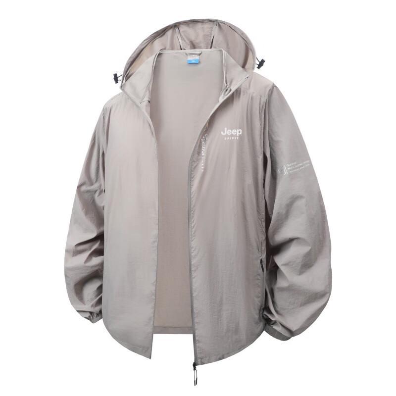 JEEP Men's Ice-Feel Quick-Dry UV Protection Jacket