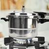 Szybkowar Wielofunkcyjny Aluminiowy   Zawory z Płytą do Gotowania na Parze Domowy Szybkowar Stołowy do Kuchenki Indukcyjnej Kuchenki Gazowej