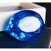 Natural London Blue Topaz 16-17 Ct Oval Certified Beautiful Loose Gemstone
