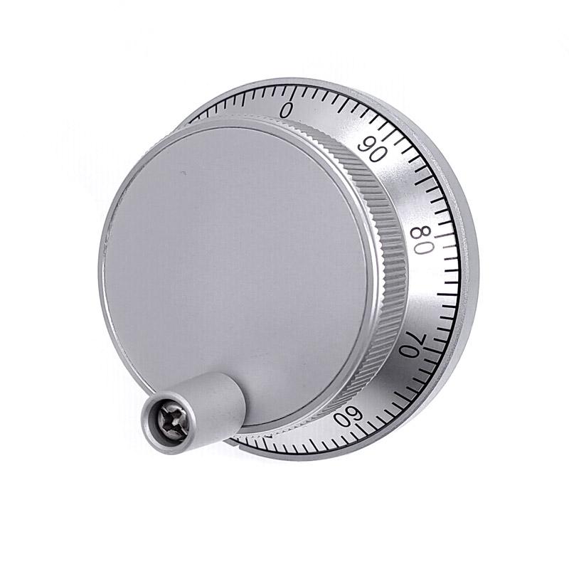 1 Pezzo Volantino Generatore di Impulsi CNC 60mm Impulso 100 5V 4Pin 6Pin Generatore Manuale di Impulsi Volantino Macchina CNC Encoder Rotativo