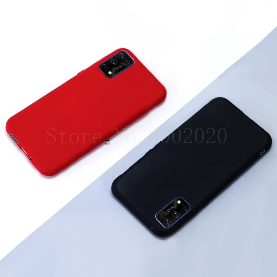 Für Oppo Realme 7 X7 7 Pro Hülle Candy Silikon Stoßfeste Handyhülle An Für Oppo Realme 7 7 Pro X7 X7Pro Vollabdeckung Coque Bumper