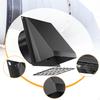 Outdoor Dryer Vent Accessory with Easy Installation Features