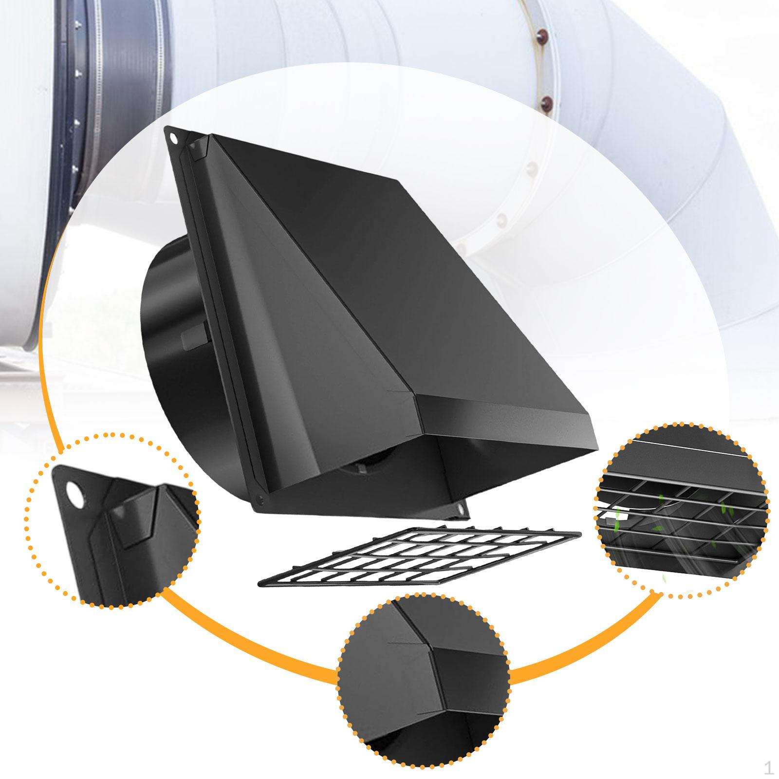 

Outdoor Dryer Vent Accessory with Easy Installation Features