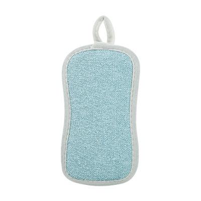 Double Sided Cleaning Magic Sponge Kitchen Dishcloth Scouring Pad Dishwashing Pot Rust Removing Clean Cloth Home Cleaning Tools