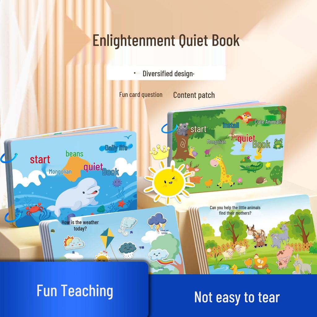 Exclusive Newcomer Offer: Tearable Baby Cloth Book - Early Education Toy with Free Shipping!