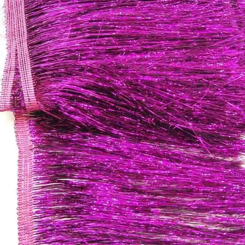 10 Yards 10/20cm Laser Shiny Tassel Fringe Trim Lace Ribbon Tassels Christmas Decor Curtains Dance Dresses Skirt Fringes Sewing