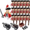 Medieval Napoleonic War Military Building Blocks Imperial Governor General Official French British Russia Marshal Soldiers Brick