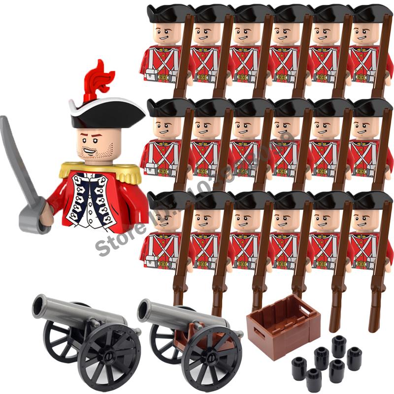 Medieval Napoleonic War Military Building Blocks Imperial Governor General Official French British Russia Marshal Soldiers Brick