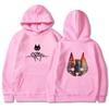 Stray Game Cat  Anime Hoodie Hot Game Printing Clothes Men Winter Fleece Pullover Tops Oversized Sweatshirts