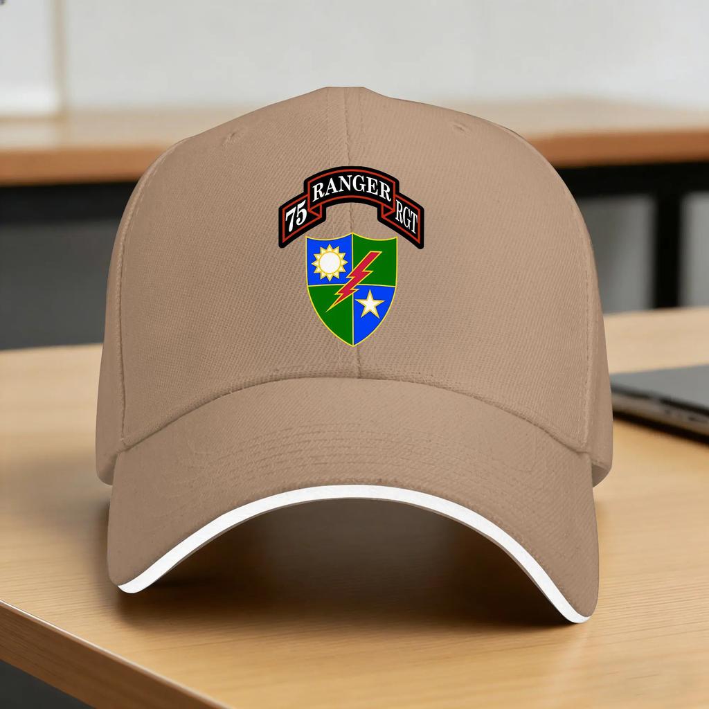 Summer th Ranger RegiUnisext with Ranger Tab Baseball Cap Outdoor Sport yk Funny Couple Women SunProof Snapback Cap