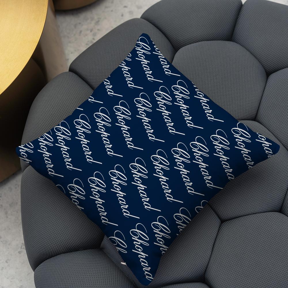 Chopard Cushion Cover Reversible Plush Pillow Cover – For car, sofa, bedroom, perfect as a gift.