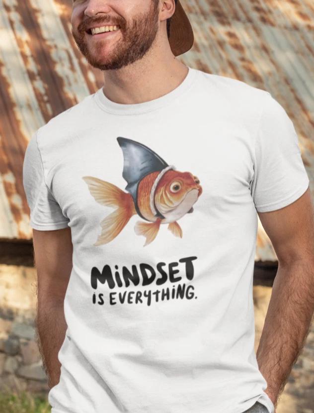 Mindset is Everything  Motivational TShirt  Hustle  Success Tee S
