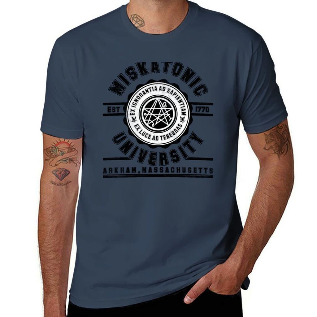 Miskatonic University Of Cthulhu Alumni Tshirt Summer Holiday Tshirt