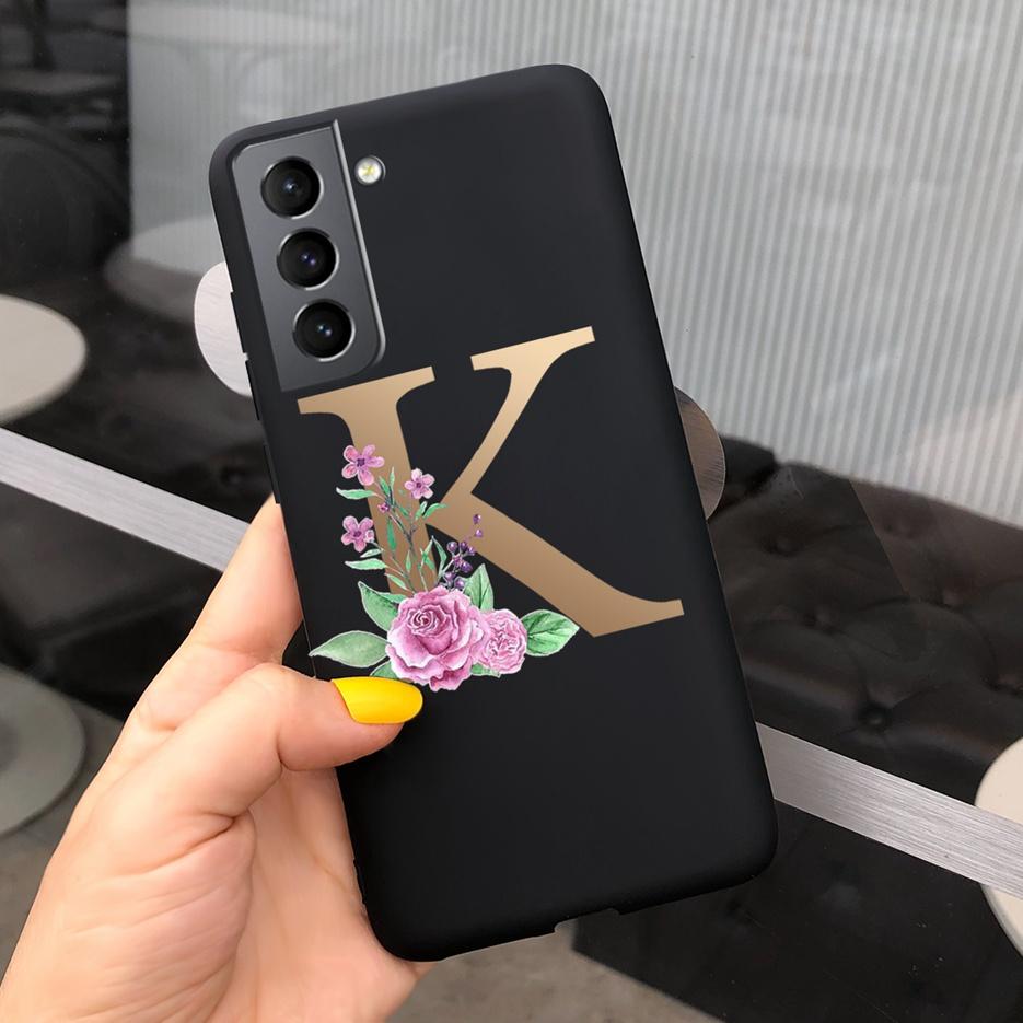 Für Samsung S21 5G Hülle S21 Ultra Plus Niedliche Buchstaben Abdeckung Für Samsung Galaxy S21 Plus 5G S21+ S 21 Ultra Handyhüllen Weiche Fundas