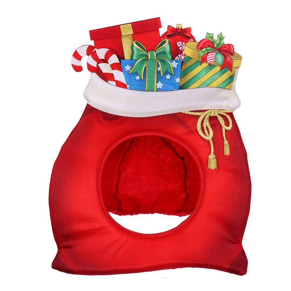 Funny Hood Christmas Hat Cosplay Accessory Halloween Role Playing Funny Pullover Cap  Men