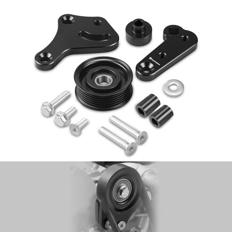 For LS1 Manual Belt Tensioner w/Pulley, for 1998-02 Camaro Z28 SS Firebird Formula Trans Am WS6 LS LS2 GTO