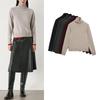 MD Fall and Winter New Women's Clothing Fashion Wind All-Match Commute Turtleneck Long Sleeve Bottoming Sweater Knitwear 5721620