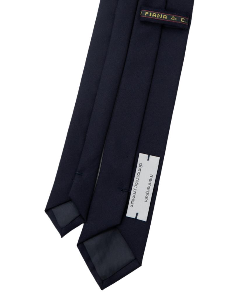 MANNERGRAM Loro Piana Dark Navy Slim Tie, Blade 6.5Cm