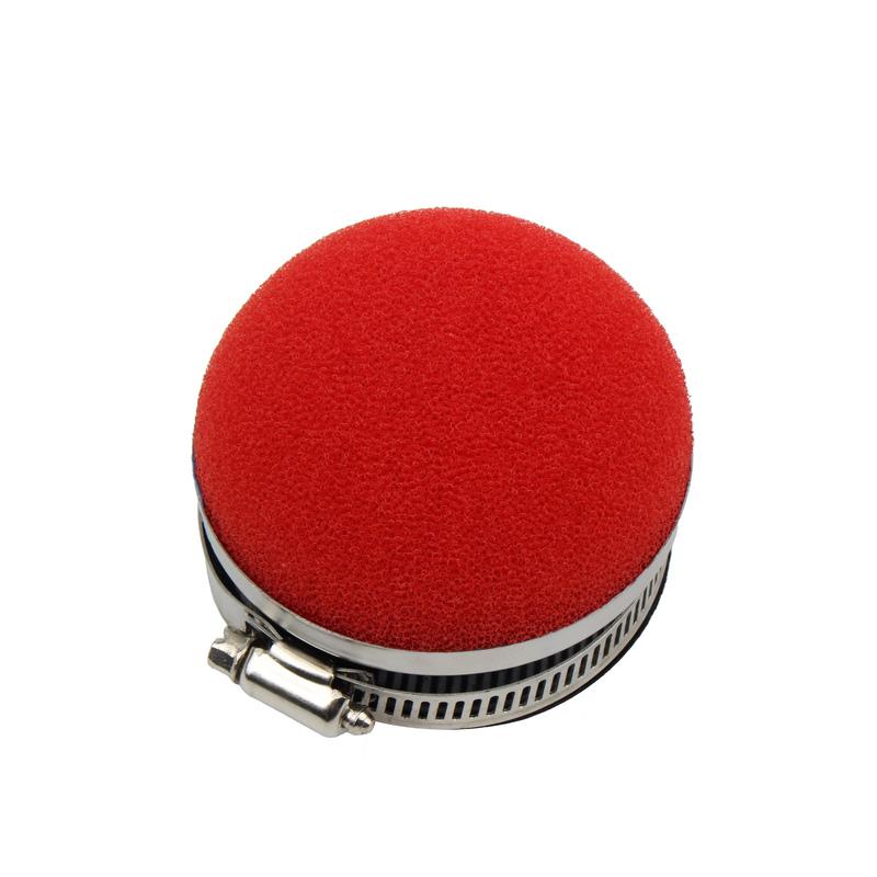 28/32/35/38/42/45/50/54/58MM Stright Air Filter Cleaner For 2 Stroke Engine Pocket Bike Mini Moto Scooter Motocross Motorcycle