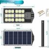 Smart Induction Solar Waterproof Courtyard Wall Light with Remote Control