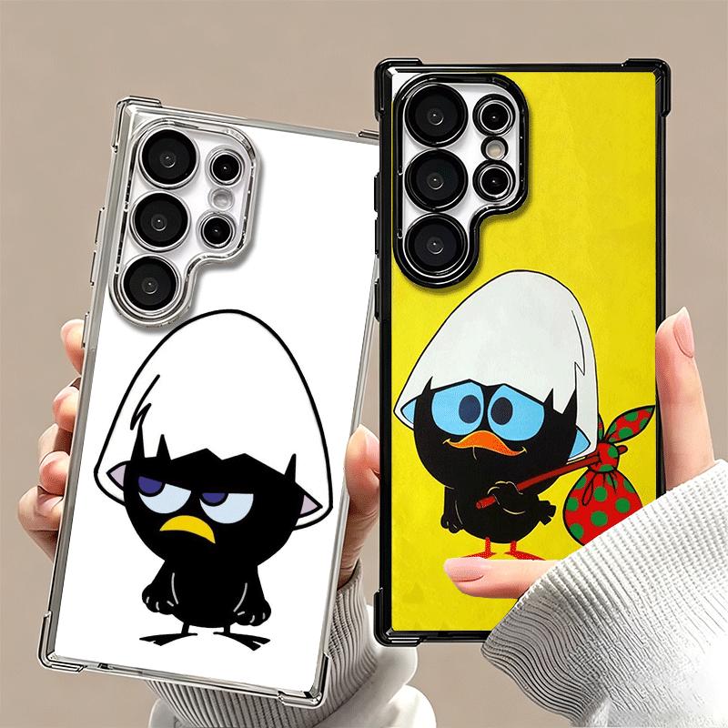 Calimero Cute Cartoon Duck Soft Phone Case For Samsung Galaxy S26 Ultra S25 Edge S24 FE S23 Plus S22 S21 + S20 Plating Anti-Fall