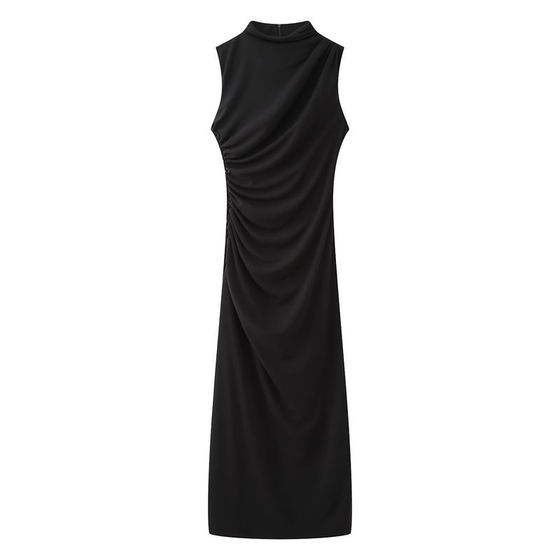 Women's New Fashion Dress Ruched Decoration