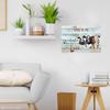 Cusde Cow Metal Tin Sign This is Us Wall Art Farmhouse Sign Home Decorations Retro Wall Decor Funny Poster House Yard Rustic Wall Art Hanging Plaques