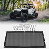 Soft Mesh Shade Net UTV Rear Window Net For Polaris RZR 570 800 1000 900 RZR XP 2015-2022 (2 Seater)