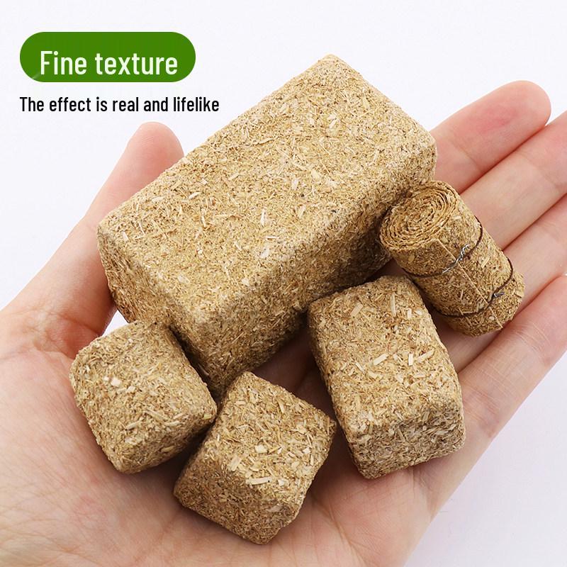 Miniature Landscape Haystack Model Materials for DIY Simulations