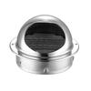 Stainless Steel Exterior Wall Air Outlet Grille Round Heating Cooling Vent Cover