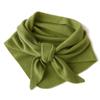 Women's 100% Pure Goat Cashmere Triangle Scarf - Autumn/Winter Knitted Warm Shawl