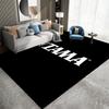 Stylish T-TAMA Drum Print Floor Mat Anti-Slip Carpet for Music Enthusiasts Unique Rug for Jazz or Electronic Drum-Themed Decor