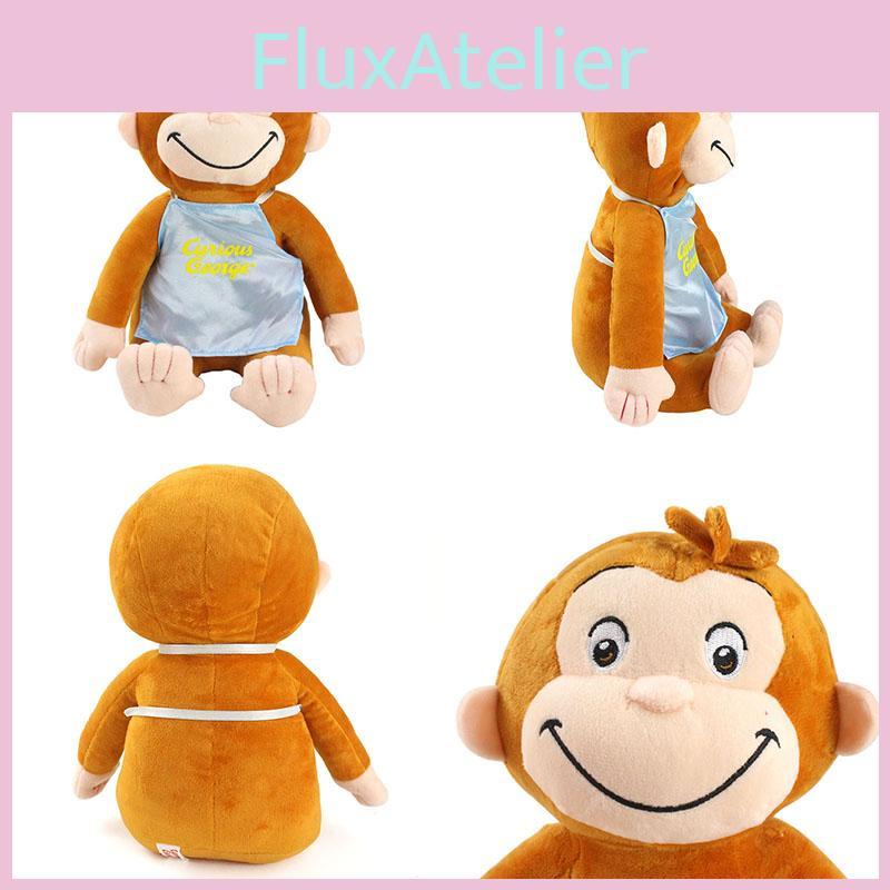 Adorable Curious George Plush Toy For Kids Soft And Cuddly Stuffed Animal Doll