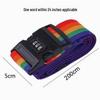 Luggage Strap with Combination Lock - Secure Tie-Down for Suitcases