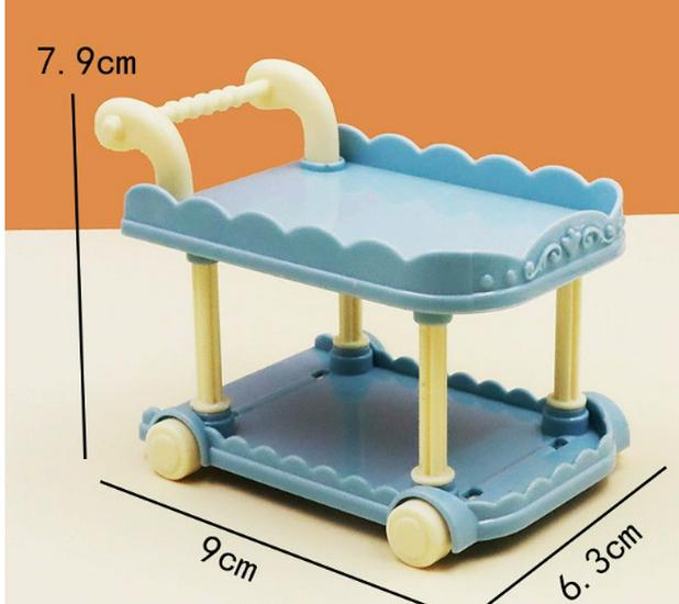 Large Playhouse Dollhouse: Double-Layer Princess Bed & Nursery Ornament for Girls' Rooms