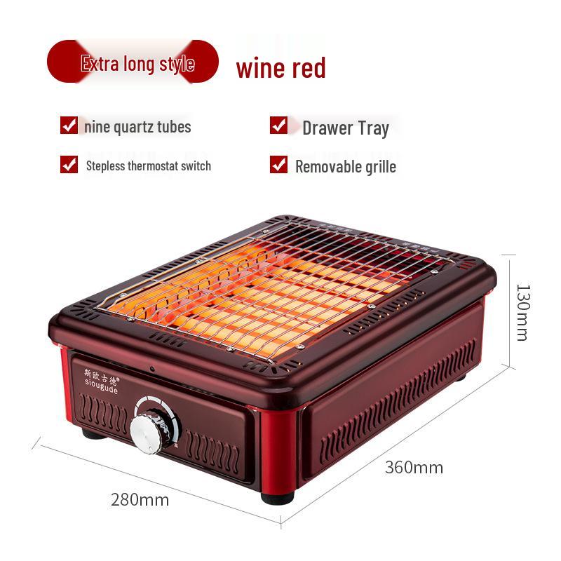 Энергосберегающий электрический керамический гриль-нагреватель - Быстрый нагрев, солнечная плита для бытового использования