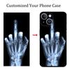 Personalized Picture Text Custom Case For iPhone 15 14 13 12 Pro Max 11 XR 8 7 Plus Skin-Friendly Silicone Full Protection Cover