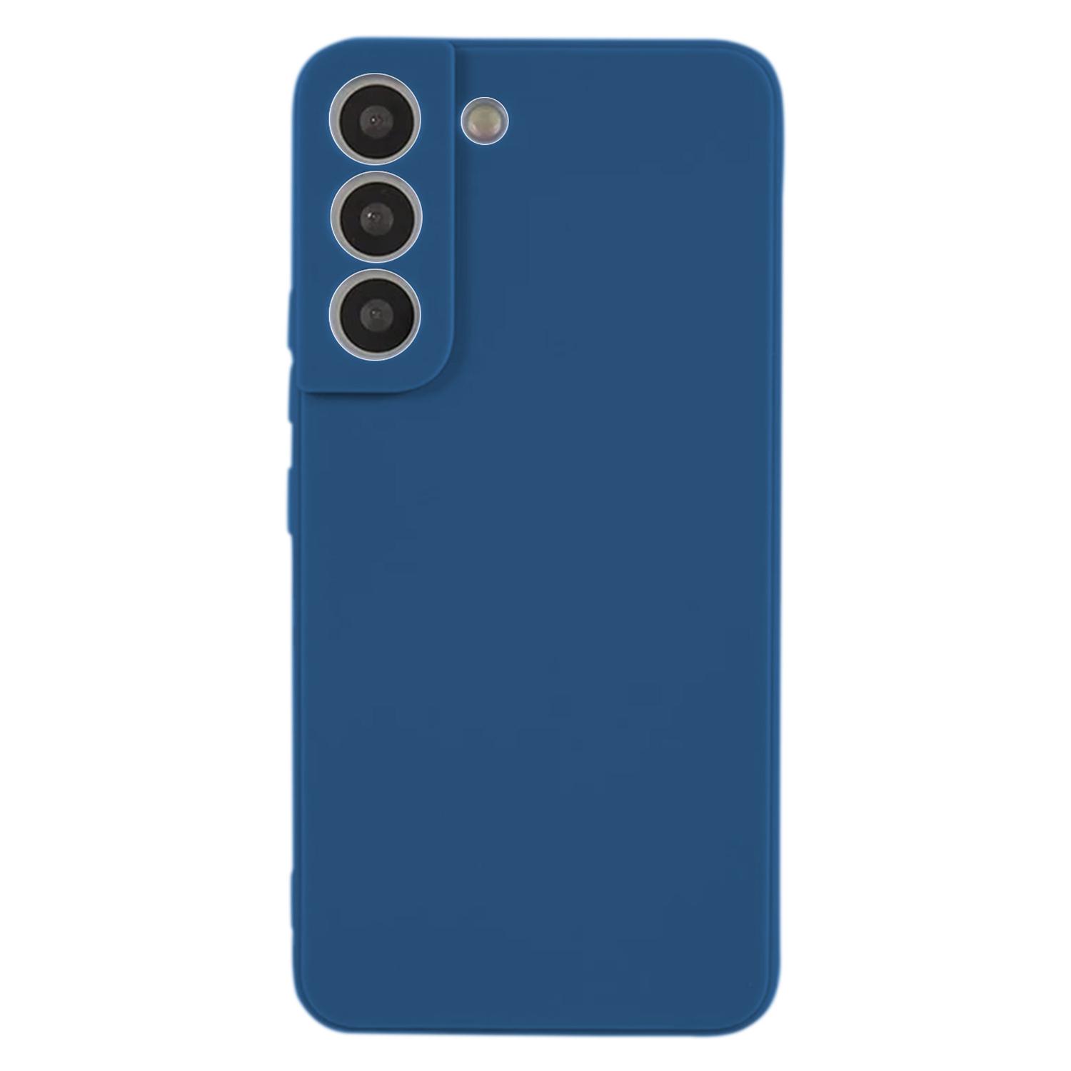 

KALEBOL KLB-TPU003 For Samsung Galaxy S22+ 5G Case Anti-Scratch Solid Color TPU Phone Cover D