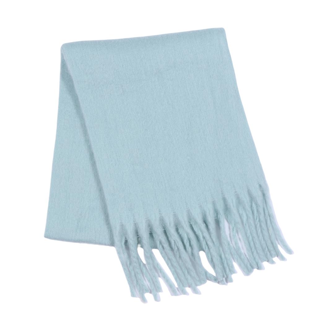 Winter Cashmere Scarf For Women Men Thick Solid Scarves Pashmina Blanket Wraps Soft Neck Warm Bufanda Shawls Long Poncho Echarpe