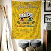 Name Custom Cuphead Wall Tapestry Aesthetic Wall Hanging Printed Fabric Blanket Decorative Tapestries for Bedroom Living Room Home Decor