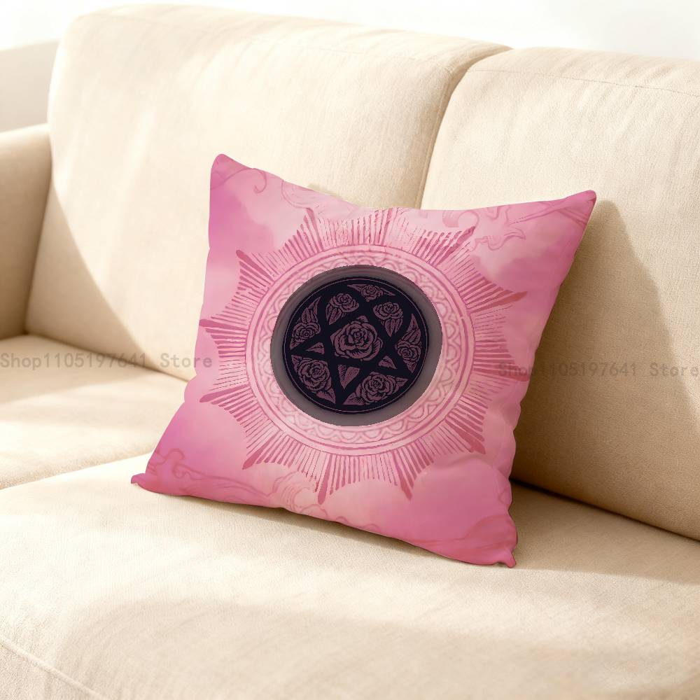 H-HIM Band V-Ville V-Valo Pillow Case Plush Pillow Cases Home Decoration Pillow Cover for Sofa Bed Chair Living Room