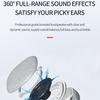 Rockmia EBS-303 5W Mini Portable Speaker Bluetooth 5.0 Fabric Mesh Subwoofer with Magnet Function Waterproof TF Card Player Soundbox Gift