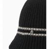 ROUGE & LOUNGE Randig Ullhatt (svart)_RA2E9AHT041KBK