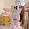 Korean Style Transparent Flower Bowknot Case for iPhone 17, 16 Pro Max, 15, 14 - High-End Feel