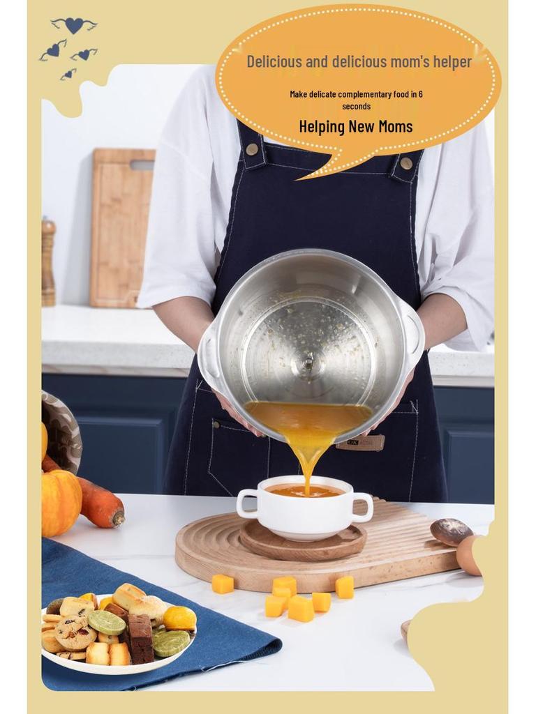 5L Stainless Steel Automatic Meat Grinder & Food Processor