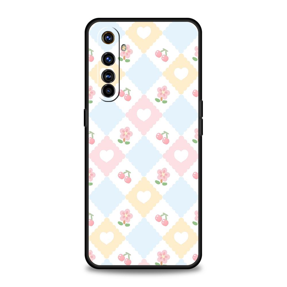 Soft TPU For Realme 11 10 9 Pro Plus GT2 GT3 GT5 C21 C25 C35 C53 C55 C67 Pro 5G Phone Case Creative Adorable Cartoon Pattern Bag
