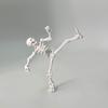 3D Skeleton Model Decorative Item DIY Skull Movable Joint Assembly Toy Prank Figurine Halloween Decorations Toy Gift